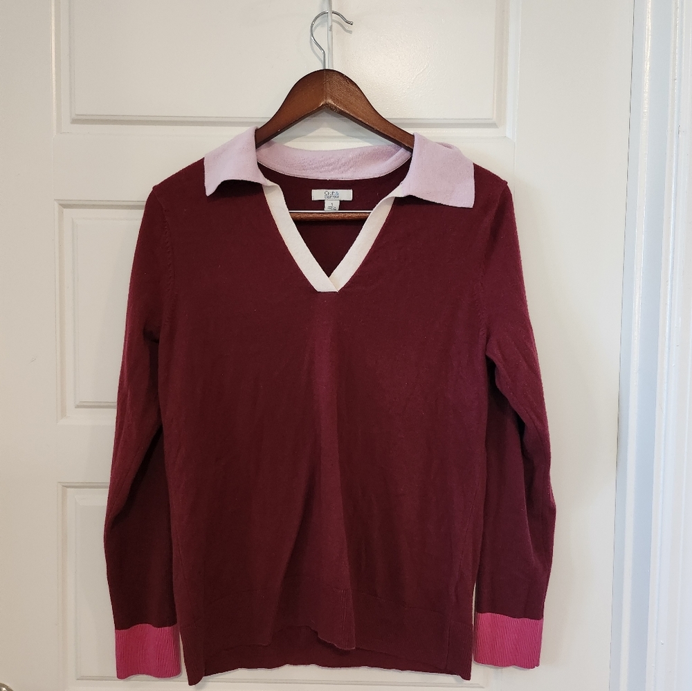 Croft and Barrow Collared Sweater